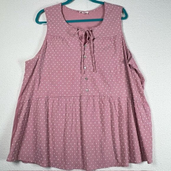 Siren Lily Womens Sleeveless Top Plus Size 3X - Picture 1 of 5